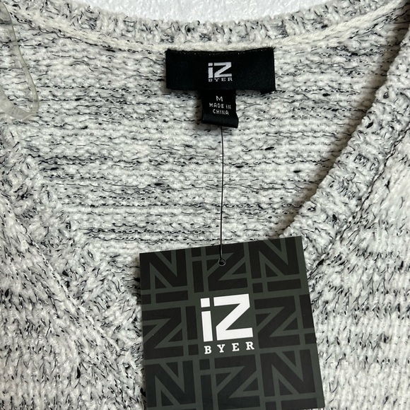 NWT Iz Byer Chenille Tunic Sweater Dress Medium - Picture 4 of 7
